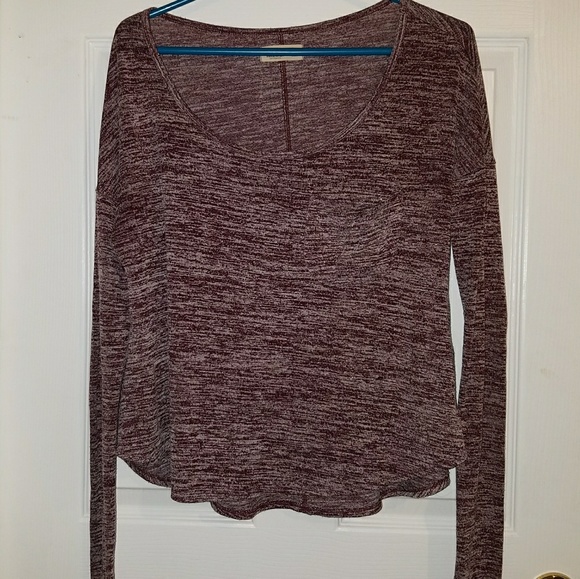 Hollister Sweaters - Maroon Hollister Sweater